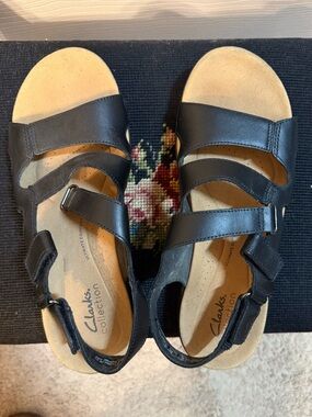 Leather Clark Sandals